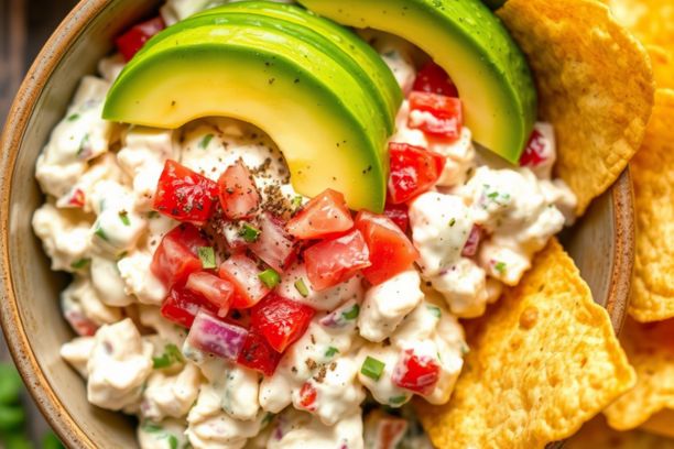 BLT chicken salad lunch