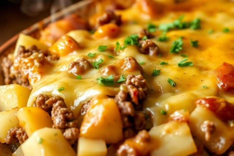 hobo casserole with ground beef