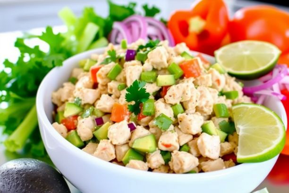 avocado chicken salad