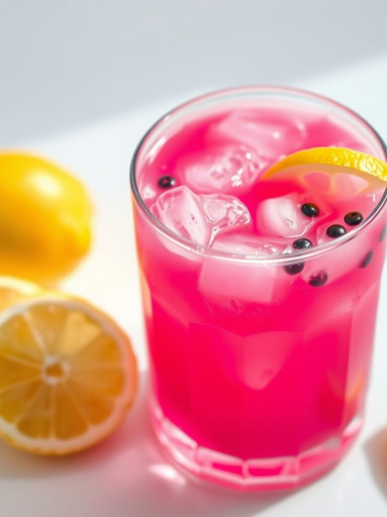 dragon fruit lemonade