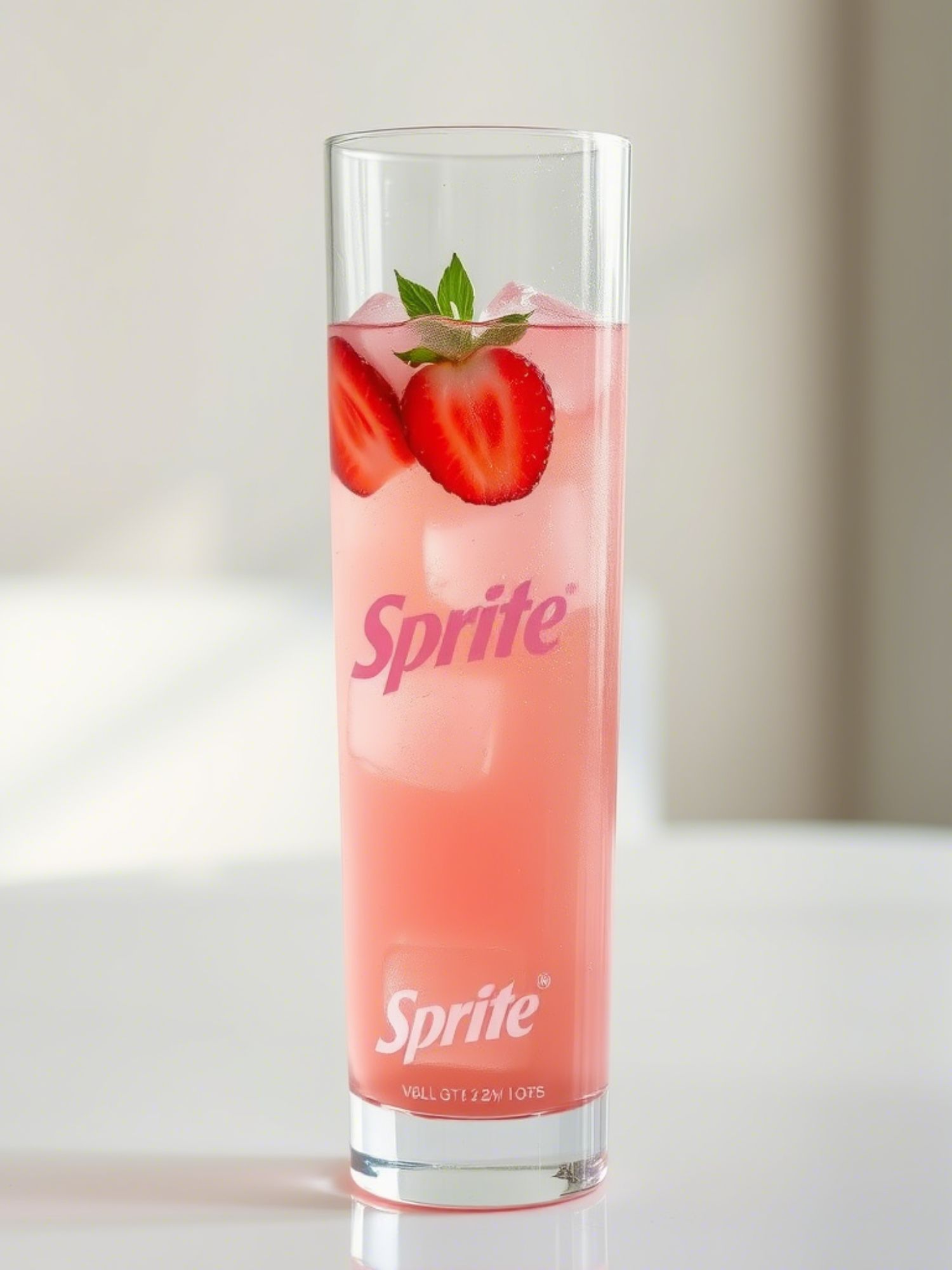 strawberry dirty sprite drink